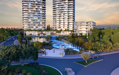 Elegant Seafront Living in Limassol – Spacious Two-Bedroom Residence for sale close to Limassol Marina