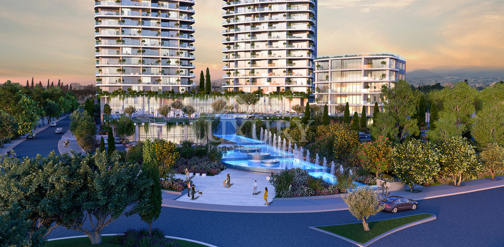 Elegant Seafront Living in Limassol – Spacious Two-Bedroom Residence for sale close to Limassol Marina