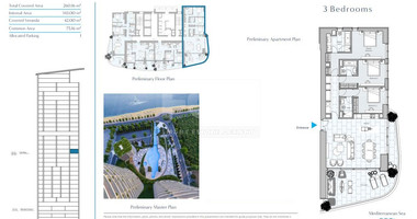 Elegant Seafront Living in Limassol – Spacious Three-Bedroom Residence for sale close to Limassol Marina