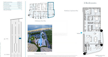 Elegant Seafront Living in Limassol – Spacious Three-Bedroom Residence for sale close to Limassol Marina