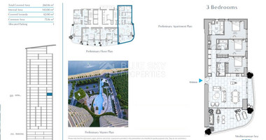 Elegant Seafront Living in Limassol – Spacious Three-Bedroom Residence for sale close to Limassol Marina