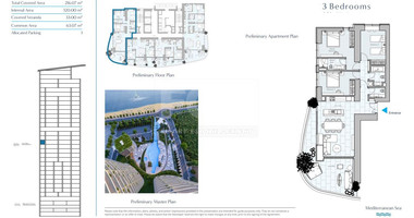 Luxury Beachfront Three Bedroom Apartment for Sale in Limassol Marina– Seafront Living