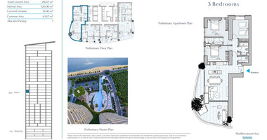 Luxury Beachfront Three Bedroom Apartment for Sale in Limassol Marina– Seafront Living