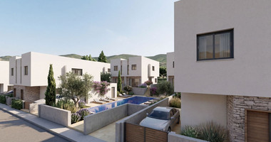 Modern three bedroom Villas in Pegeia,  Private Gardens & Communal Pool Near Coral Bay