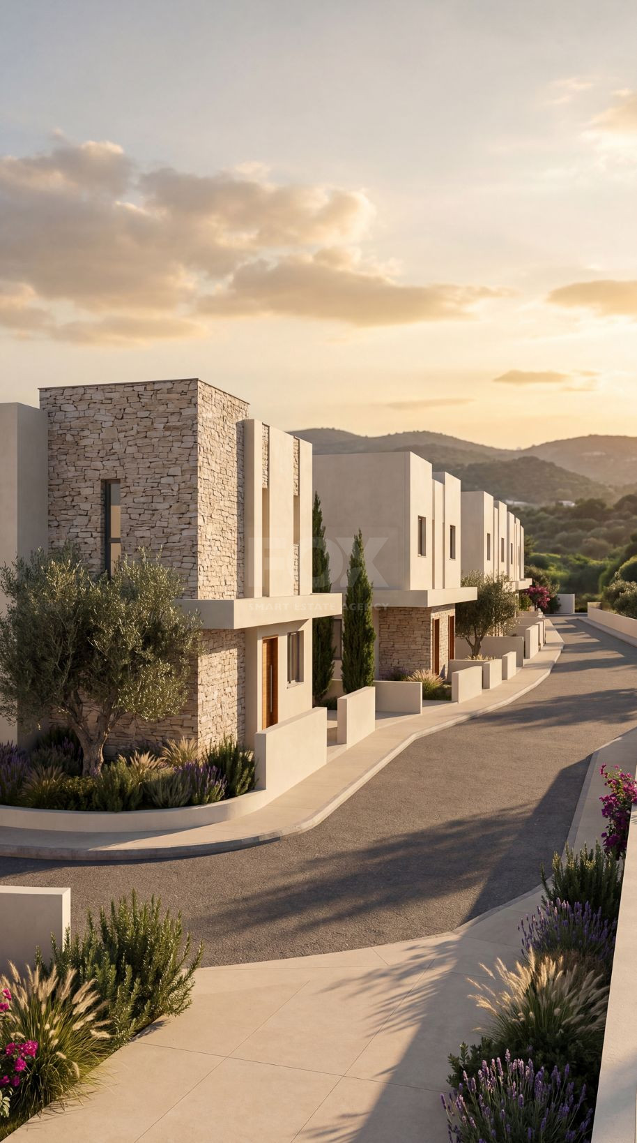 Modern three bedroom Villas in Pegeia,  Private Gardens & Communal Pool Near Coral Bay