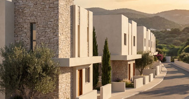 Modern three bedroom Villas in Pegeia,  Private Gardens & Communal Pool Near Coral Bay