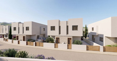 Modern three bedroom Villas in Pegeia,  Private Gardens & Communal Pool Near Coral Bay