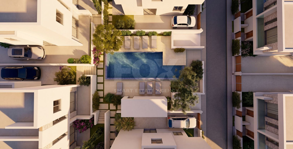 Modern three bedroom Villas in Pegeia,  Private Gardens & Communal Pool Near Coral Bay