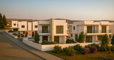 Modern three bedroom Villas in Pegeia,  Private Gardens & Communal Pool Near Coral Bay