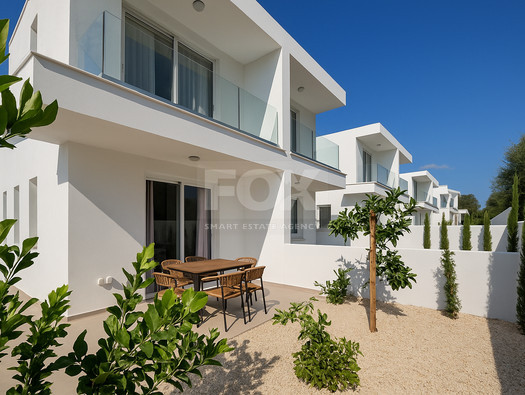 Modern three bedroom Villas in Pegeia,  Private Gardens & Communal Pool Near Coral Bay
