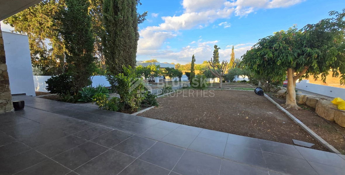 Modern Three Bedroom Bungalow in the Countryside of Pyrgos, Limassol