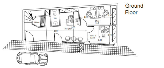 🏢 FOR RENT – Commercial Office Building in Agia Napa - | Limassol Town Center