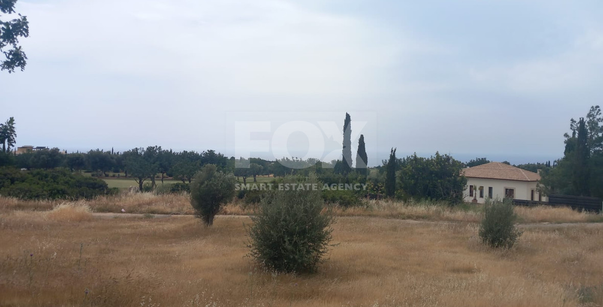Large Plot for Sale in Lush Aphrodite Hills, in Paphos