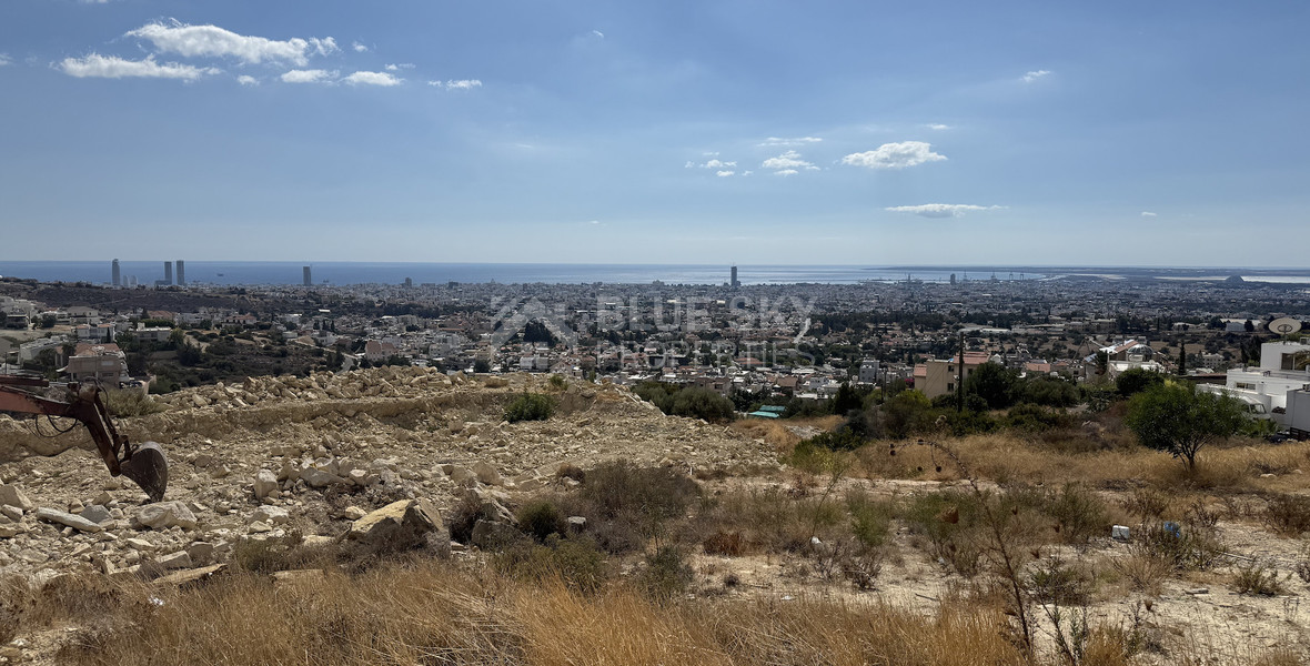 For Sale Exceptional Residential Plot with Panoramic Sea Views  Ideal for Investment or Development