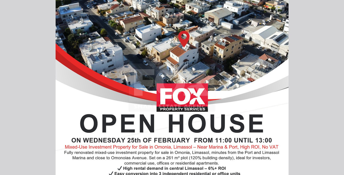 Apartment Building for Sale in Omonoia Limassol – High Yield Investment