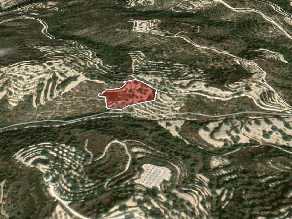 Land for Sale in Koili Community of Paphos, in a Prime Location Near Village Center