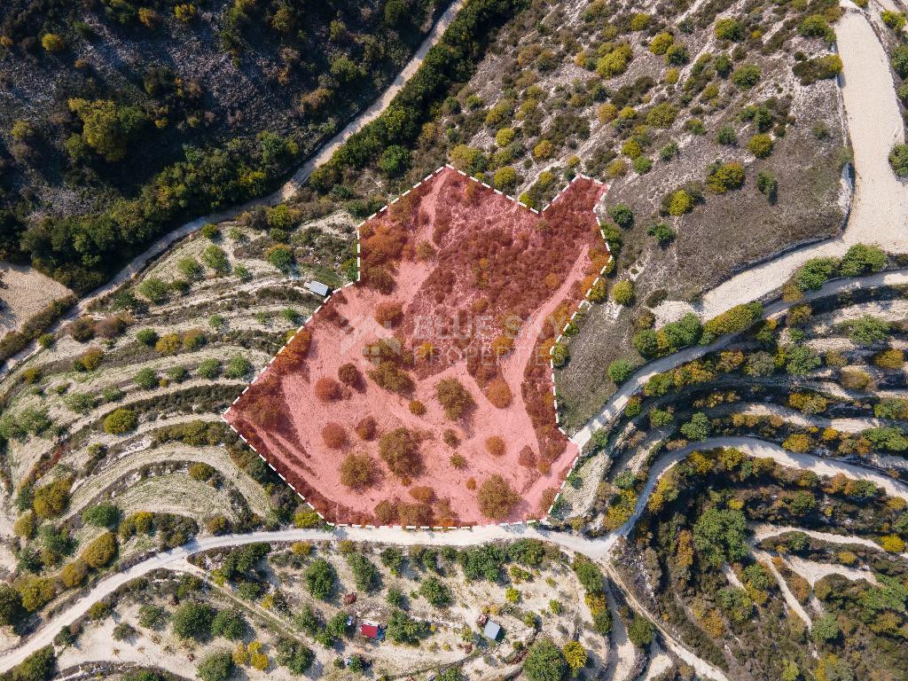 Land for Sale in Koili Community of Paphos, in a Prime Location Near Village Center