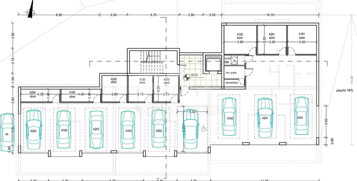 Modern two bedroom apartment in Konia, Paphos with Pool & Sea Views