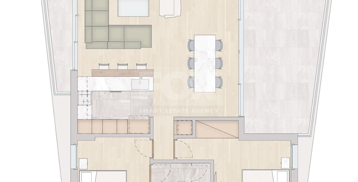 Luxury 2 bedroom apartment for sale in Katholiki, Limassol