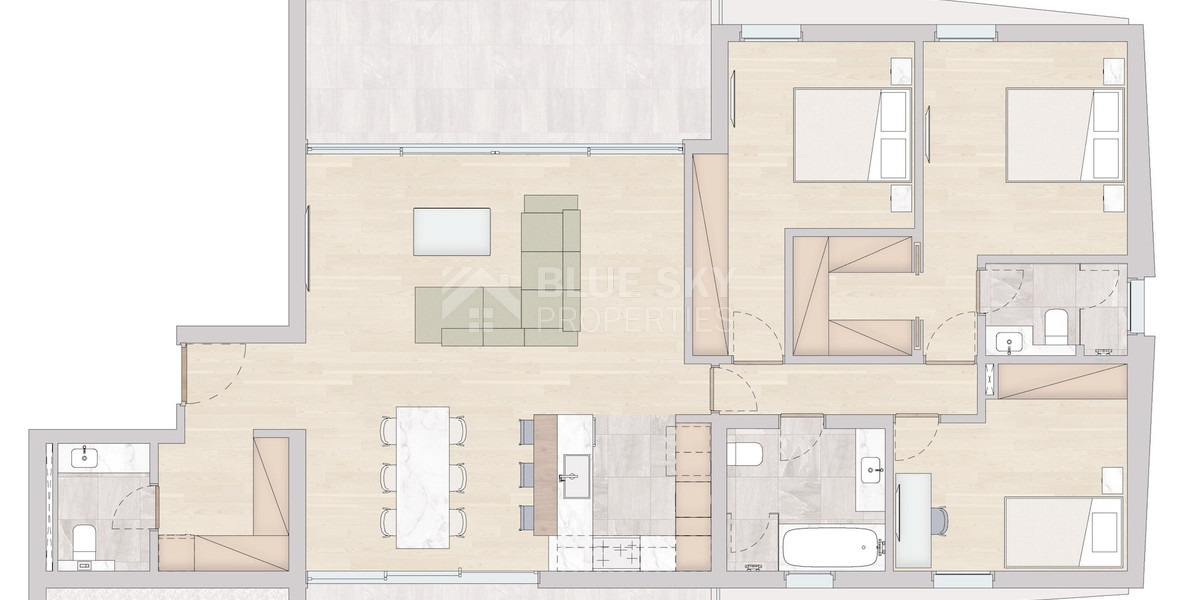 🌟 Spacious 3-Bedroom Apartment for sale in Katholiki| Limassol Urban Living 🌟