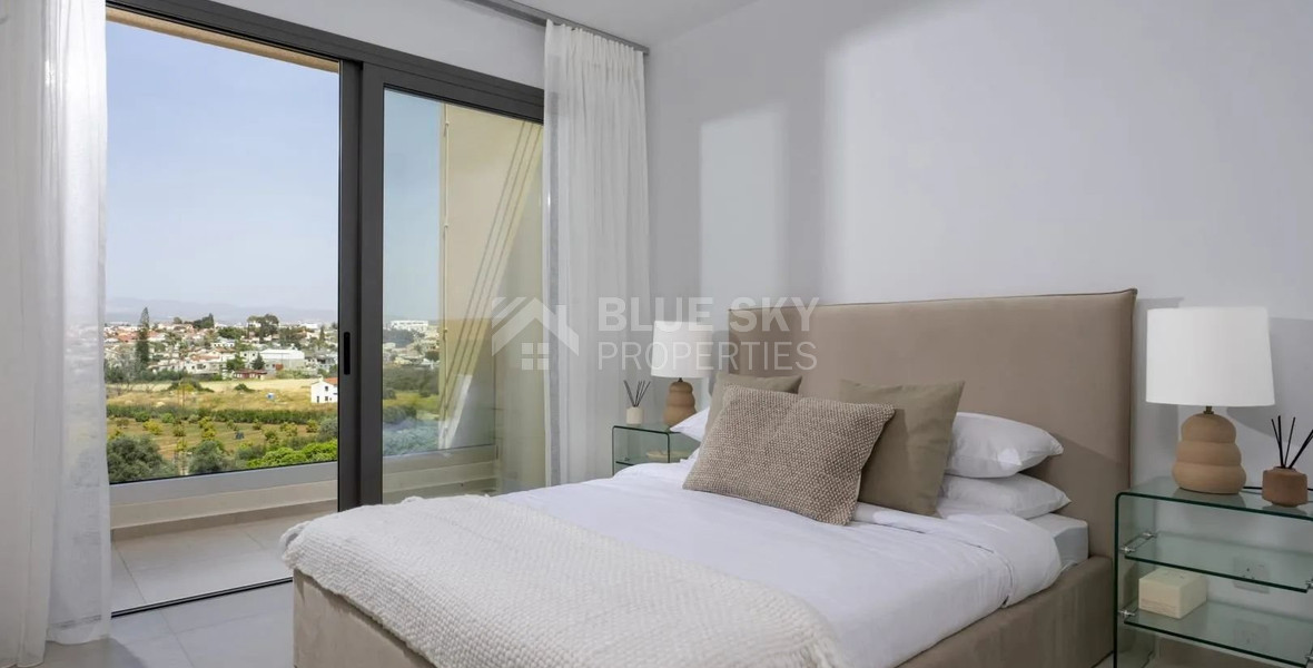 Key Ready Penthouse for Sale in Trachoni, Limassol | Two-Bedroom, Pools & Green Views