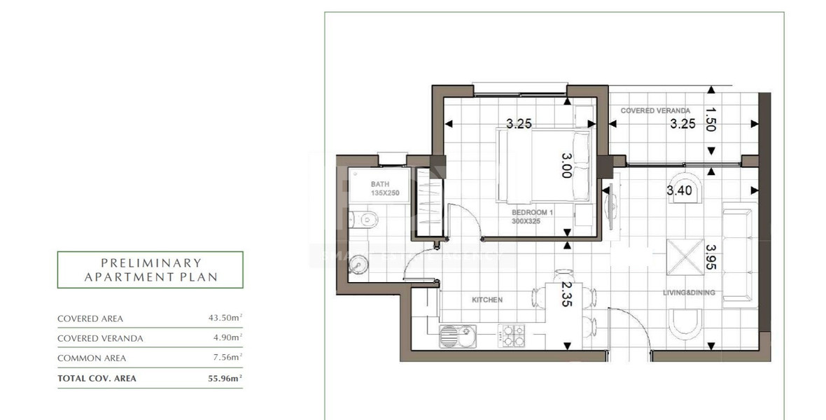 Luxury Apartment for Sale in Trachoni, Limassol | One-Bedroom, Pools & Green Views