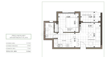 Luxury Apartment for Sale in Trachoni, Limassol | One-Bedroom, Pools & Green Views