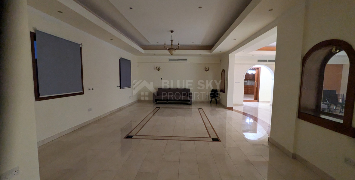 Spacious Unfurnished Three bedroom+ Extra room Apartment of 400 sqm in Historic Pafos Center