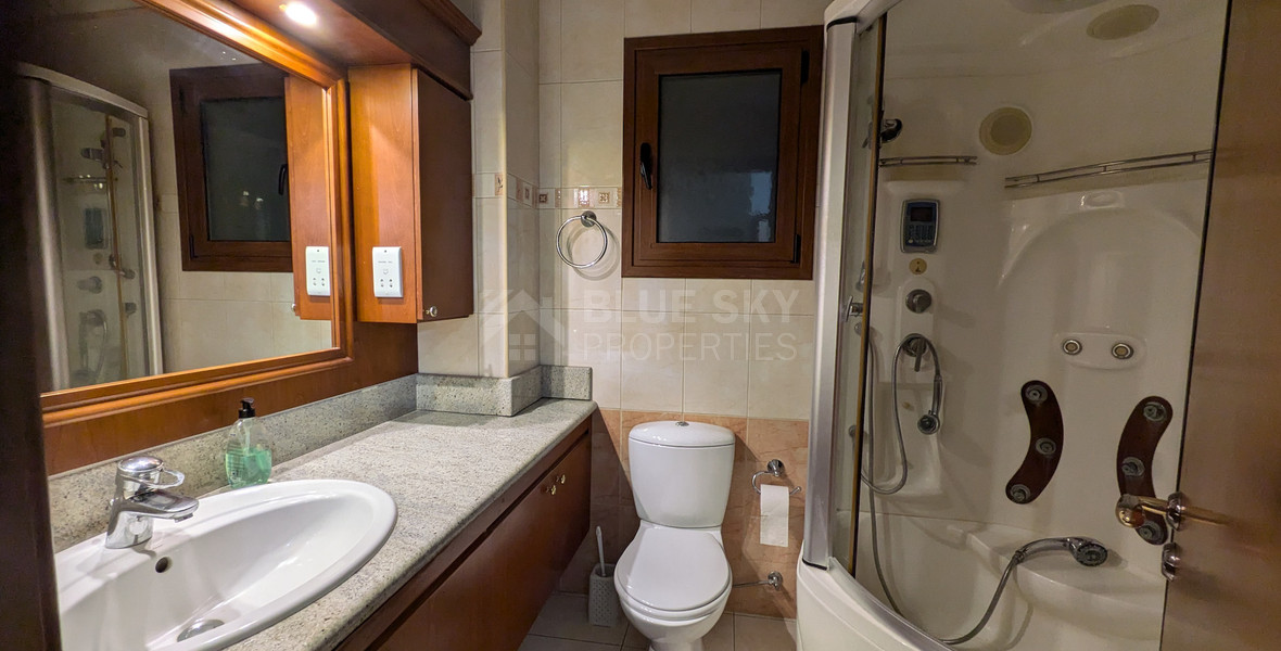 Spacious Unfurnished Three bedroom+ Extra room Apartment of 400 sqm in Historic Pafos Center