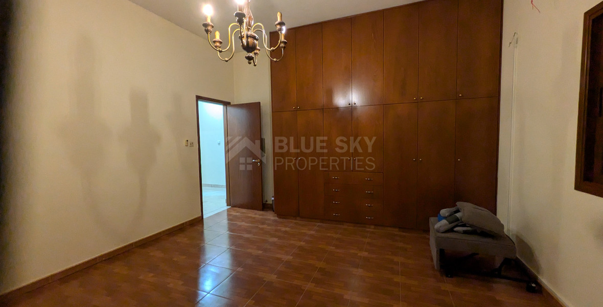 Spacious Unfurnished Three bedroom+ Extra room Apartment of 400 sqm in Historic Pafos Center