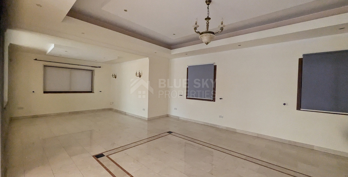 Spacious Unfurnished Four Bedroom Apartment of 400 sqm in Historic Pafos Center