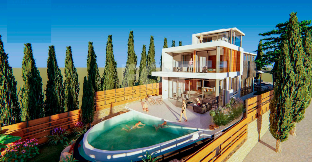 Spacious Four Bedroom Villa in Peaceful Chlorakas Area fors sale