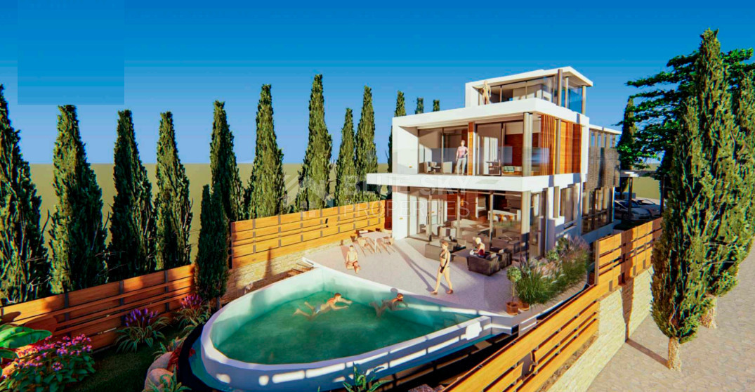 Spacious Four Bedroom Villa in Peaceful Chlorakas Area fors sale