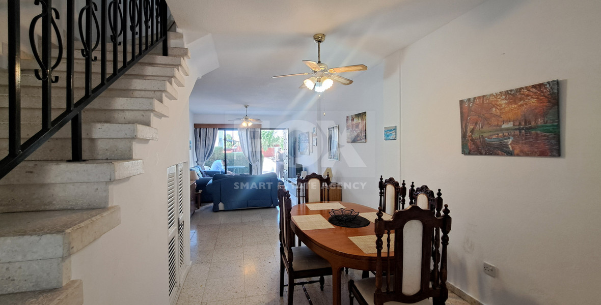 For rent  two bedroom townhouse in Tombs of the Kings area of Paphos