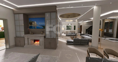 Prestigious five Bedroom Seaside Villa on the Golden Mile, Paphos – Private Pool & Modern Amenities