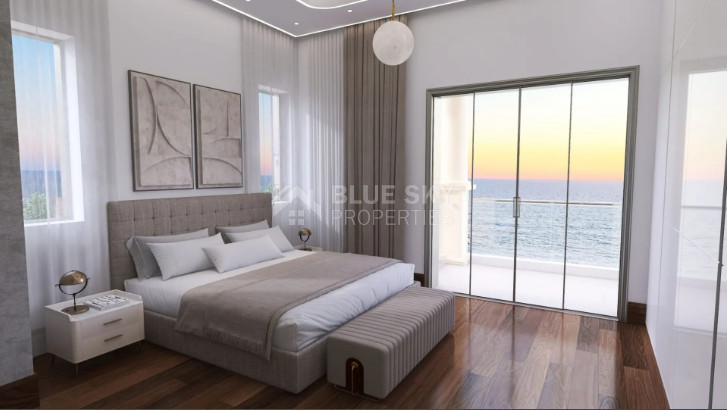 Prestigious five Bedroom Seaside Villa on the Golden Mile, Paphos – Private Pool & Modern Amenities