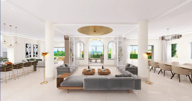 Prestigious five Bedroom Seaside Villa on the Golden Mile, Paphos – Private Pool & Modern Amenities