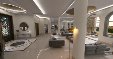 Prestigious five Bedroom Seaside Villa on the Golden Mile, Paphos – Private Pool & Modern Amenities