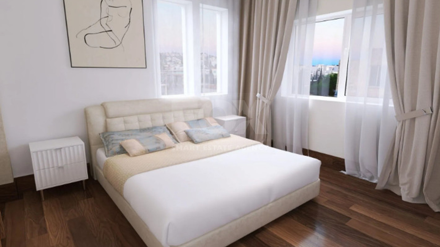 Prestigious five Bedroom Seaside Villa on the Golden Mile, Paphos – Private Pool & Modern Amenities