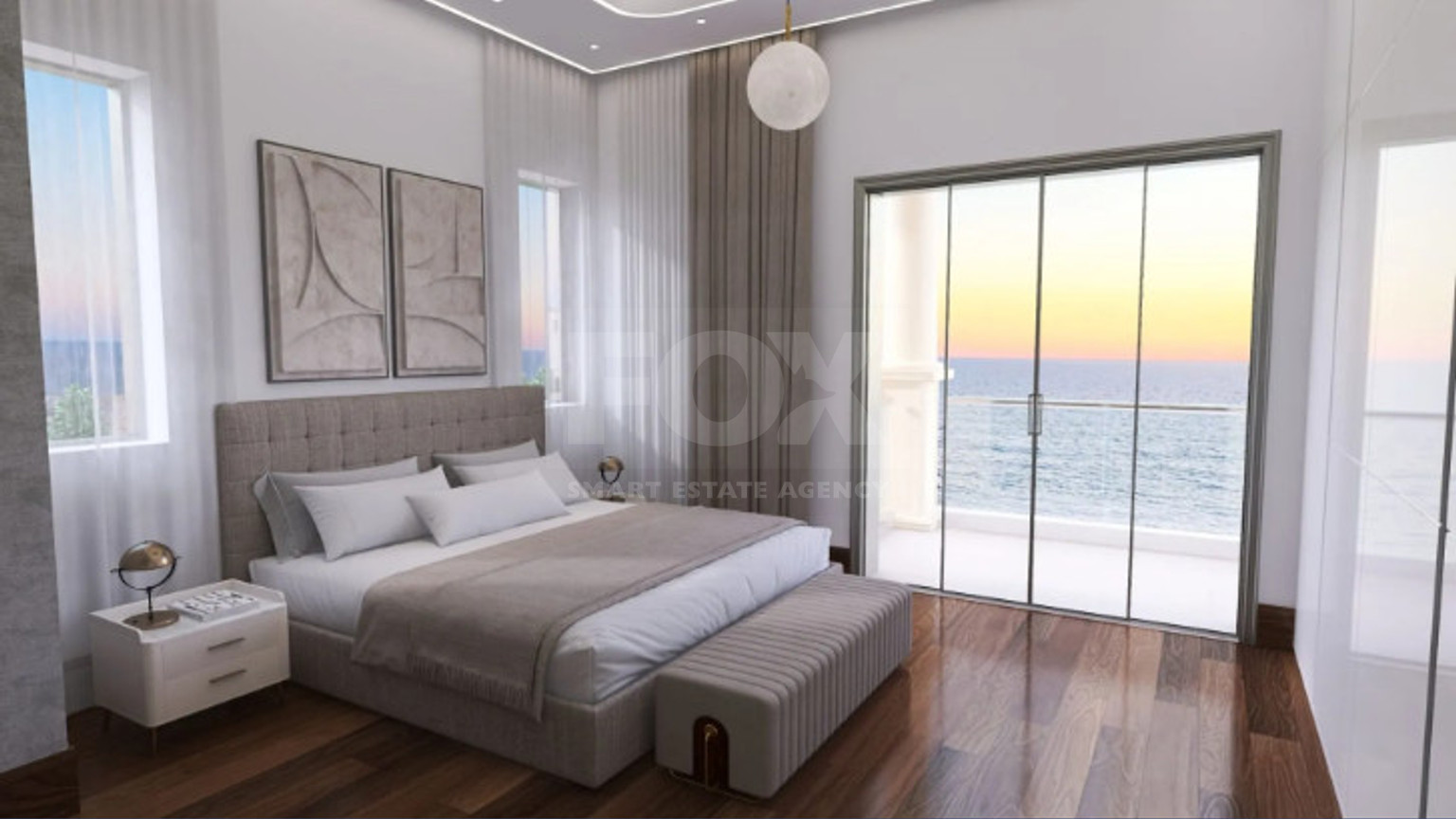 Prestigious five Bedroom Seaside Villa on the Golden Mile, Paphos – Private Pool & Modern Amenities
