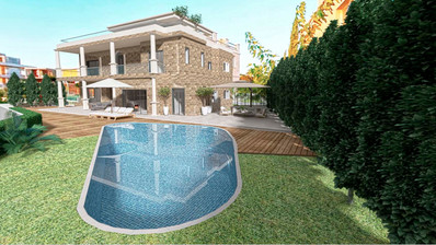 Prestigious five Bedroom Seaside Villa on the Golden Mile, Paphos – Private Pool & Modern Amenities