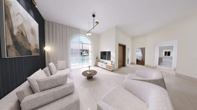 Prestigious five Bedroom Seaside Villa on the Golden Mile, Paphos – Private Pool & Modern Amenities