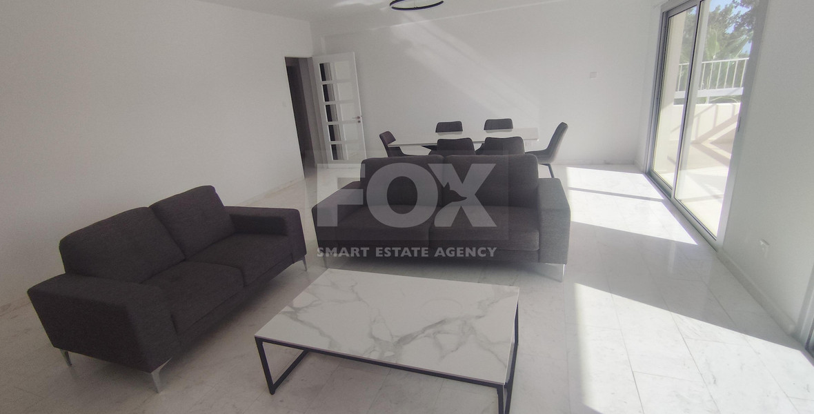 Nice three bedroom apartment with sea view in Agios Athanasios (tourist area) for rent, Limassol