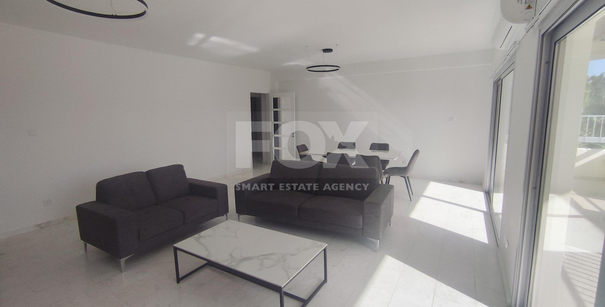 Nice three bedroom apartment with sea view in Agios Athanasios (tourist area) for rent, Limassol