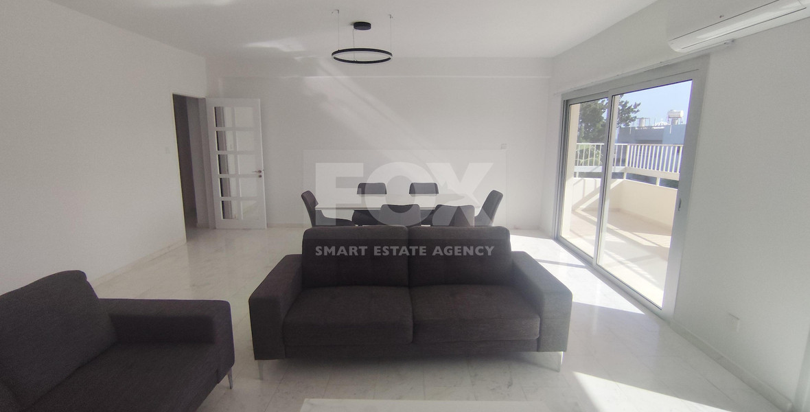 Nice three bedroom apartment with sea view in Agios Athanasios (tourist area) for rent, Limassol