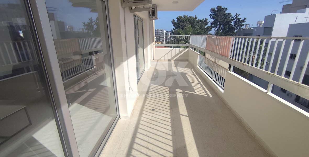 Nice three bedroom apartment with sea view in Agios Athanasios (tourist area) for rent, Limassol