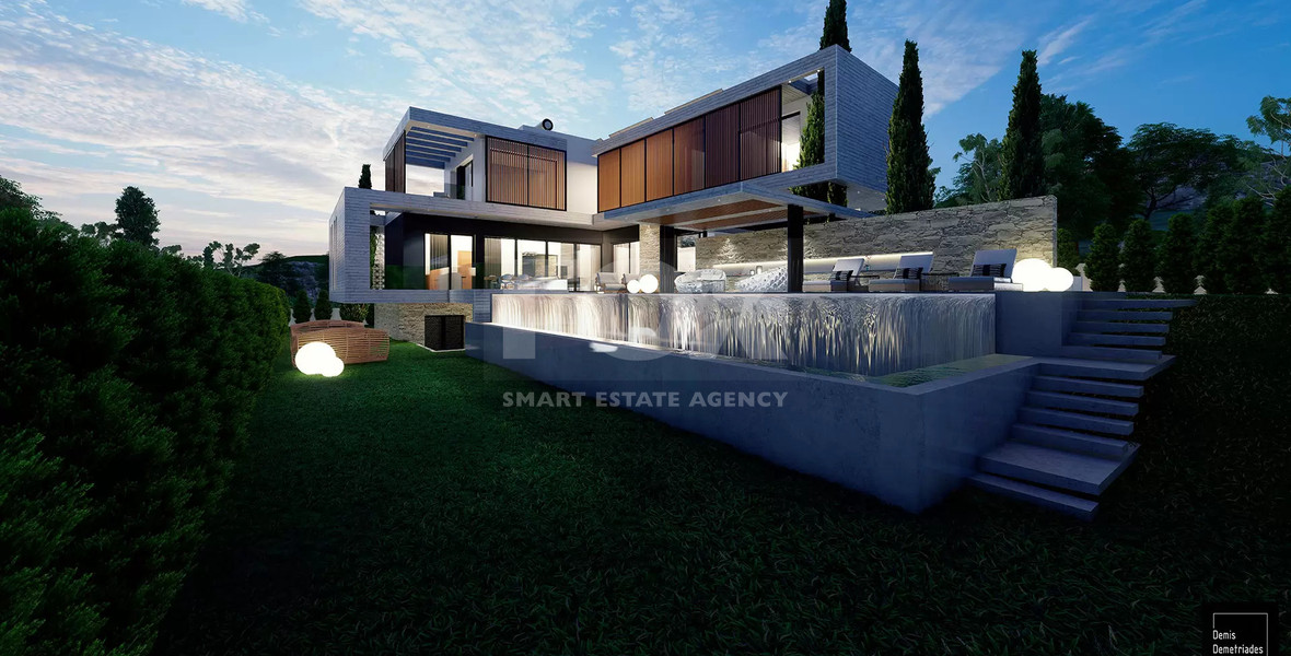 For Sale: Exquisite Luxury 6 Bedroom Villa with Panoramic Mountain Views in Germasogeia, Limassol