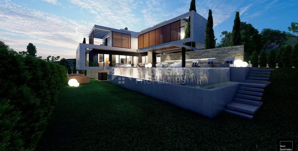For Sale: Exquisite Luxury 6 Bedroom Villa with Panoramic Mountain Views in Germasogeia, Limassol