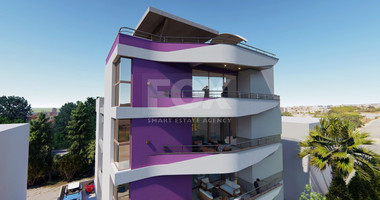 For Sale: Modern 4-Story Residential Building with Luxury Penthouse in Agios Athanasios