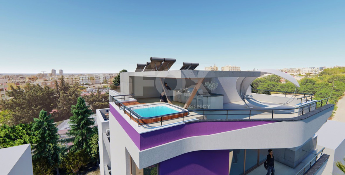 For Sale: Modern 4-Story Residential Building with Luxury Penthouse in Agios Athanasios